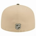 thumbnail image 4 of Men's New Era  Tan/Olive New York Rangers Color Pack Two-Tone 59FIFTY A-Frame Fitted Hat, 4 of 5