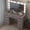 Gray-9 Drawer, variant on Ktaxon Large Makeup Vanity, Get Ready with Me GRWM Vanity Table Set w/ Visible Glass Top w/ Charging Station, White