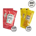 thumbnail image 6 of Heinz Tomato Ketchup + Yellow Mustard Single Serve Packets l Pack of 200, 6 of 6