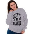 thumbnail image 4 of United States Army Logo Duty Honor Sweatshirt for Men or Women Brisco Brands L, 4 of 6