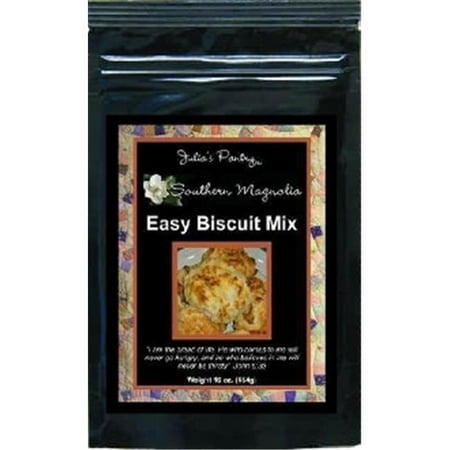 Julias Southern Magnolia JP207 18 oz Buttermilk Drop Biscuits Mix with Reclosable Bag