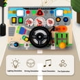 thumbnail image 3 of Juguete Del Volante Del Coche, Juguete Educativo Realista Del Volante Lindo Para El Jardín De Infantes, 3 of 7