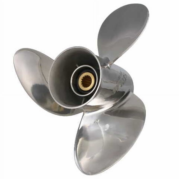 Solas Titan 3 Boat Propeller 3552-148-18 | Yamaha LH 14 3/4 x 18 Inch P SS