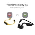thumbnail image 2 of Auriculares de conducción ósea para natación Auriculares Bluetooth5.0 Manos libres Auricular inalámbrico con, 2 of 8