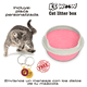 thumbnail image 3 of KE WOOW CAJA DE ARENA para Gatos ABIERTO, Arenero para Gato Grande con pared y Marco, Orinal Arena para Gato, Serie Areneros Abiertos, Inodoro para conejos, AZUL KE WOOW  Arenero Abierto, con marco superior, 3 of 10