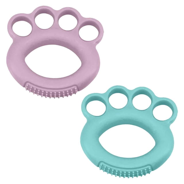 2 piezas de fortalecedores de agarre de mano, pelotas antiestrés para manos de adultos, fortalecedores de agarre de mano de silicona, alivio del estrés para artritis, personas mayores,