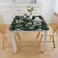 thumbnail image 3 of nygtbtfer Floral- Table Cloth TableCloths Reusable Table Covers Durable Picnic Mat Outdoor Table Cloths Cover Protector for Parties Kitchen Dining Elastic Edge, 3 of 7