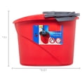 thumbnail image 2 of Cubo para mopa DQoASD Quick Wring, 9,46 L con escurridor, rojo, 2 of 4