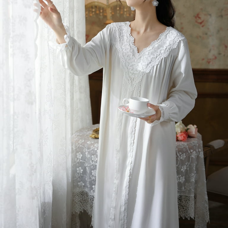 Old fashioned white nightgown new arrivals