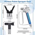 thumbnail image 4 of 12PCS Airless Paint Sprayer Machine with Nozzle Spray Tips and 5 Airless Paint Spray Filter for Air, 4 of 4