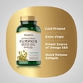 thumbnail image 4 of Suplemento de aceite de semillas de calabaza Piping Rock 3000 mg 200 cápsulas blandas, 4 of 7