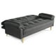 thumbnail image 3 of Sofá Cama Makora Salam con Memory Foam Color Oxford Lino Respaldo Reclinable de 3 Posiciones, 3 of 7