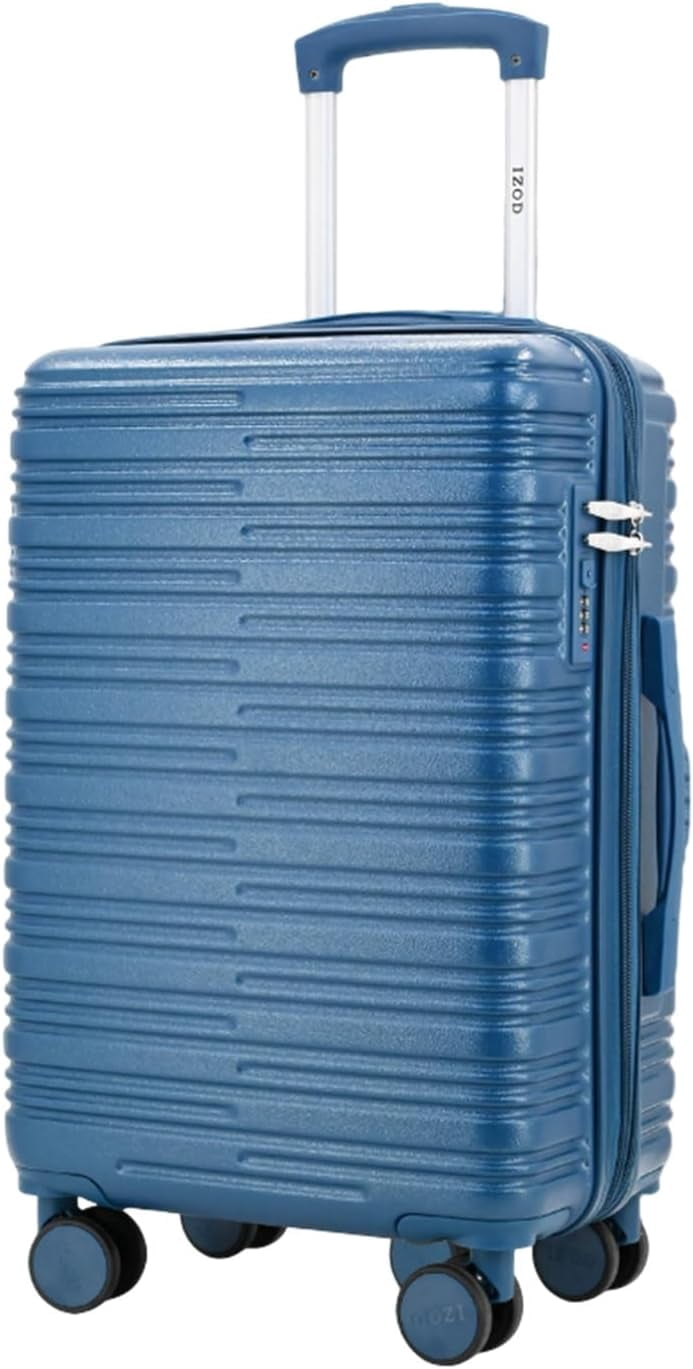 Romeo 20 Inch Carry-On Expandable Hardside Luggage, Bliss Blue