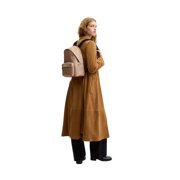 Coach Taylor Small Backpack In Signature Canvas (Tan Brown)