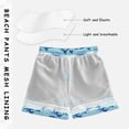 thumbnail image 5 of Crab and Starfish Pattern Swim Trunks Quick Dry Beach Pool Board Shorts Lightweight Stylish Print Sizes 2T to XL, 5 of 8