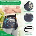 thumbnail image 4 of Yayeee Waist Apron with Pockets for Cooking Waterproof Half Server Aprons, Black Record, 4 of 7