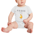 thumbnail image 2 of My Big Brother Is A Duck Cute Baby Clothing Boy Girl, 2 of 5
