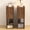 1-walnut, variant on Fsbecl Fluted Narrow Nightstand, Small Side Table Set of 2, Natural