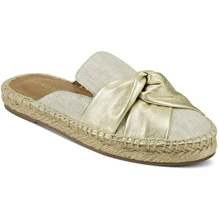 Aerosoles Womens Oakfield Mule 9.5 Linen Fabric