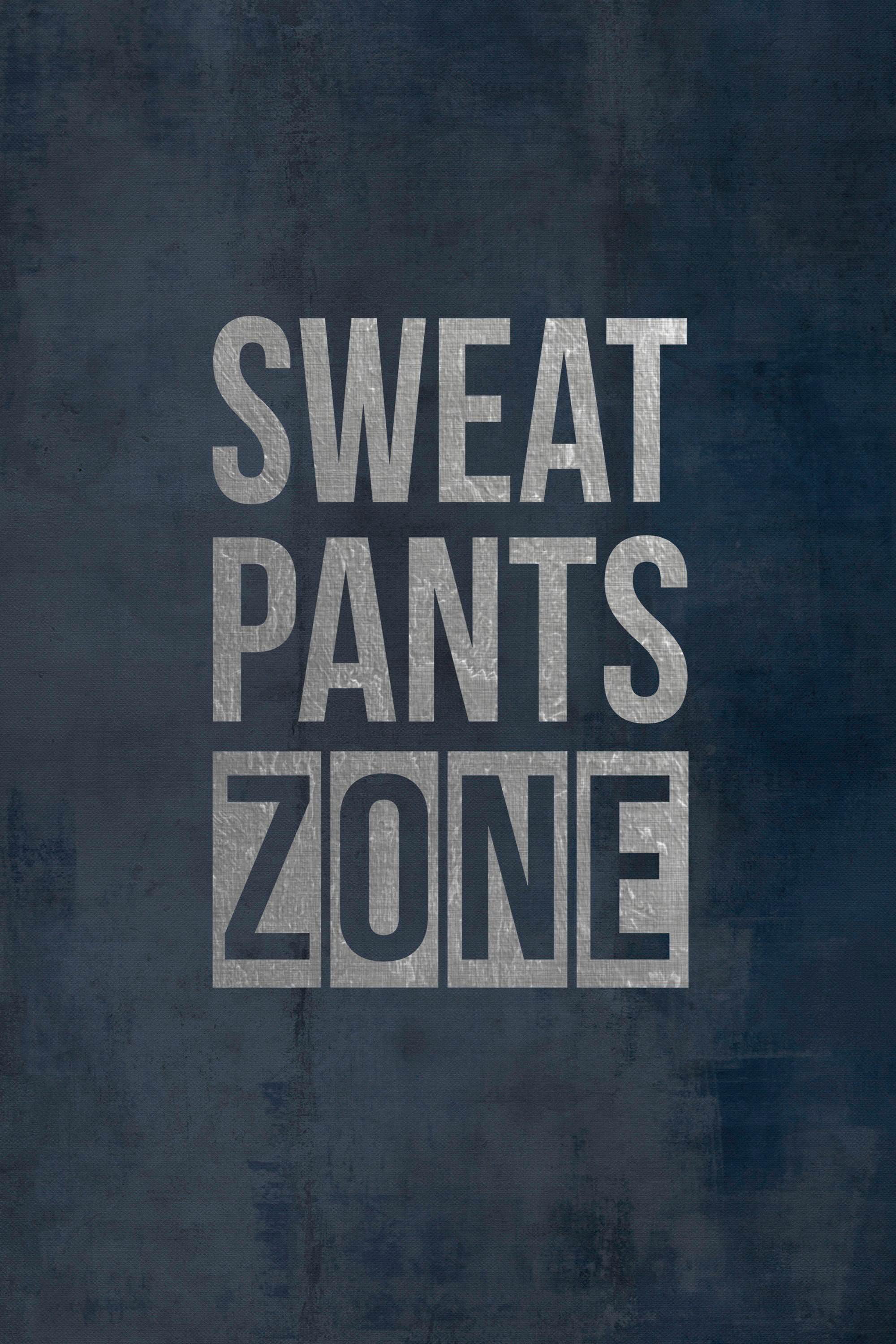 Sweat Pants Zone II Painting Print on Wrapped Canvas