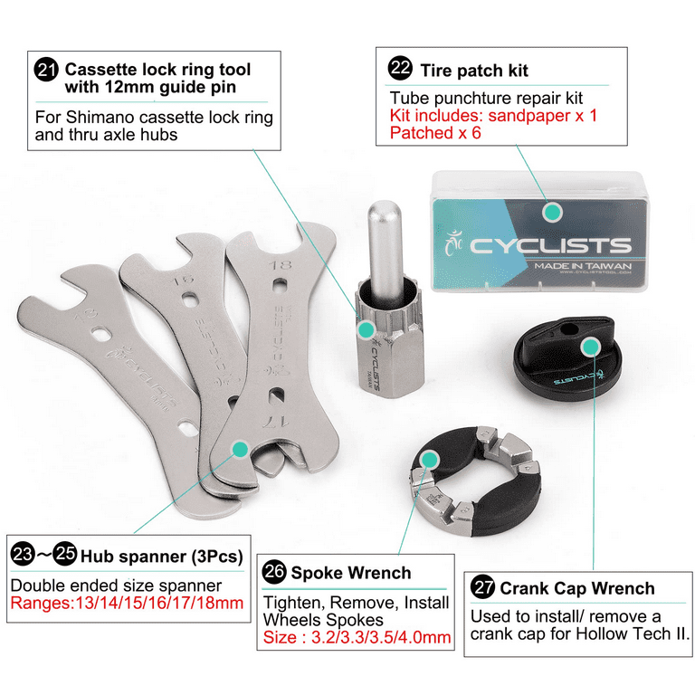 Road bike sale tools