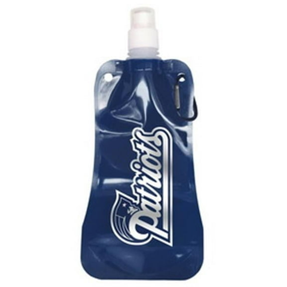 Boelter NFL New England Patriots Foldable Water Bottle 16 Ounce