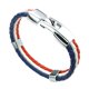 thumbnail image 1 of Brazalete de cuero Zulema Triple Cuerda Bandera Nacional, 1 of 8