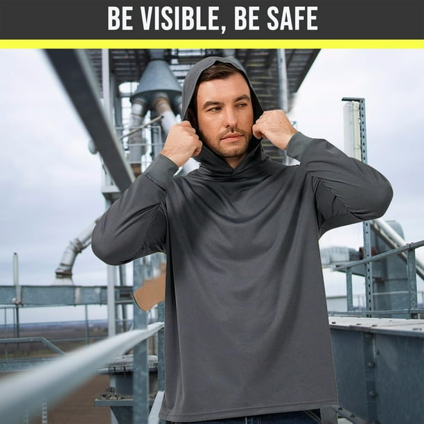 High Visibility Construction Hoodies. Hi Vis Work Safety Hoodie Ropa De Trabajo Ultimate Cotton Safety Hoodie Florescent Green Hoodies. Heavyweight