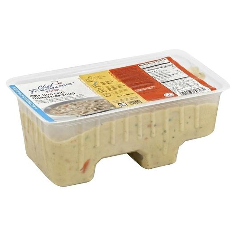 Chef Francisco Chicken and Dumpling Soup, 4 Pound 4 per case