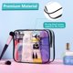 thumbnail image 4 of 2 Bolsas Neceser Transparente - Neceser Impermeable de PVC para Mujer Bolsa de Viaje Transparente para Llevar Líquidos, Bolsa de Avión para Líquidos para Mujeres y Hombres, 4 of 5
