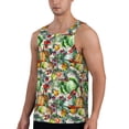 thumbnail image 2 of Fuzoiu Vegan1 Print Men's Workout Tank Tops,Sleeveless Gym Shirt Quick Dry,Fitness Bodybuilding T-Shirt,Muscle Athletic Workout Tee-Large, 2 of 7
