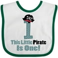 thumbnail image 3 of Inktastic Pirate 1st Birthday Boys Baby Bib, 3 of 4