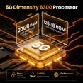thumbnail image 4 of Smartphone Fossibot F110 Pro de 20 GB de RAM, 128 GB de ROM, 10.000 mAh, 4 of 5