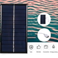 thumbnail image 3 of 1W 6V Small Solar Panel with USB DIY Polysilicon Silicon Solar Cell Waterproof Camping Portable, 3 of 7