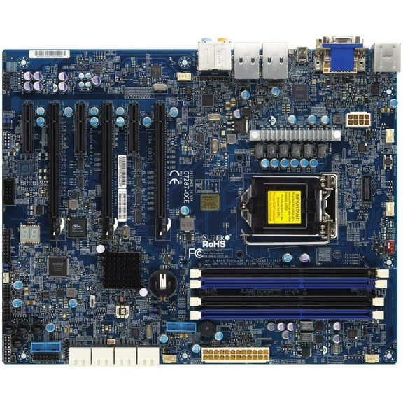 Supermicro Motherboard MBD-C7Z87-OCE-O LGA1150 Core i3/i5/i7 Z87 32GB DDR3 SATA PCI Express ATX
