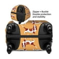 thumbnail image 4 of Balery Luggage Cover Dachshund Dog Puppy Print Suitcase Covers for Luggage Elastic Washable Suitcase Protector Fits 18-32 Inch Luggage-X-Large, 4 of 9