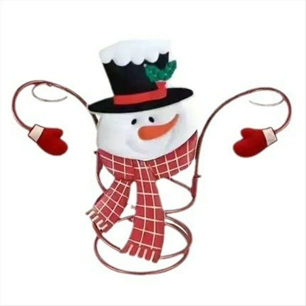 Estante para de Vino Navideño Estante para de Vino Estante para Copas de Vino Estante para de Vino y Copas de Vino Navideño Muñeco de Nieve