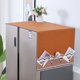 thumbnail image 1 of Nvzi pieza cubierta antipolvo para refrigerador de doble puerta cubierta de puerta simple cubierta de tela para lavadora microondas encaje gloria de la mañana encaje a prueba 170 * 60 cm (naranja), 1 of 3