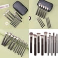 thumbnail image 4 of 11 Pieces Makeup Brush Set Travel Cosmetic Brushes With Soft Bristles and Ergonomic Handle for Face And Eye Makeup Needs, 4 of 5