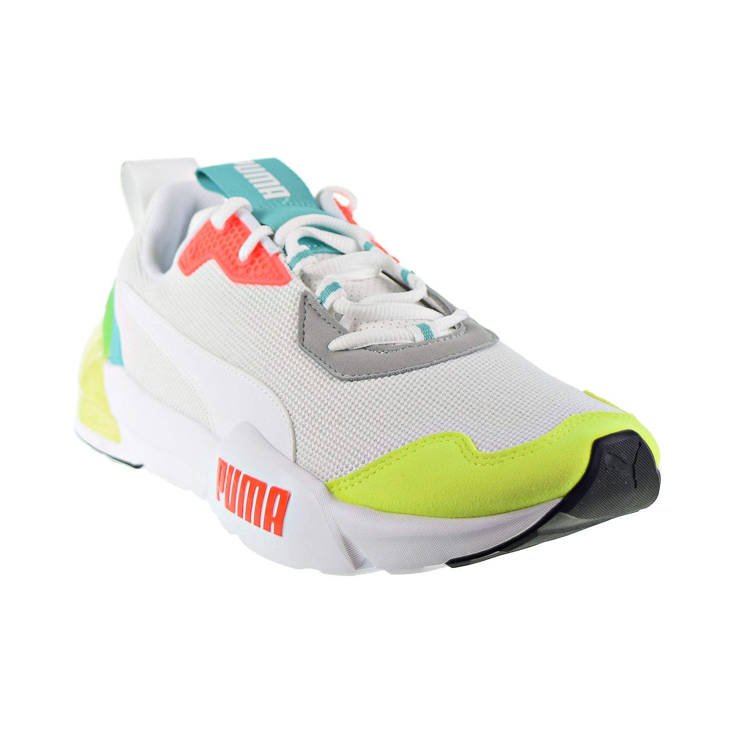 Puma Cell Phanton Men's Shoes White/Turquoise/Red 192939-04 - image 2 of 6