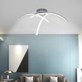 thumbnail image 3 of Ceiling Light, 11W Warm White High Strength AC85-265V Chromed Color LED Ceiling Lamp, For Study Bedroom 11W Warm White Light, 3 of 8