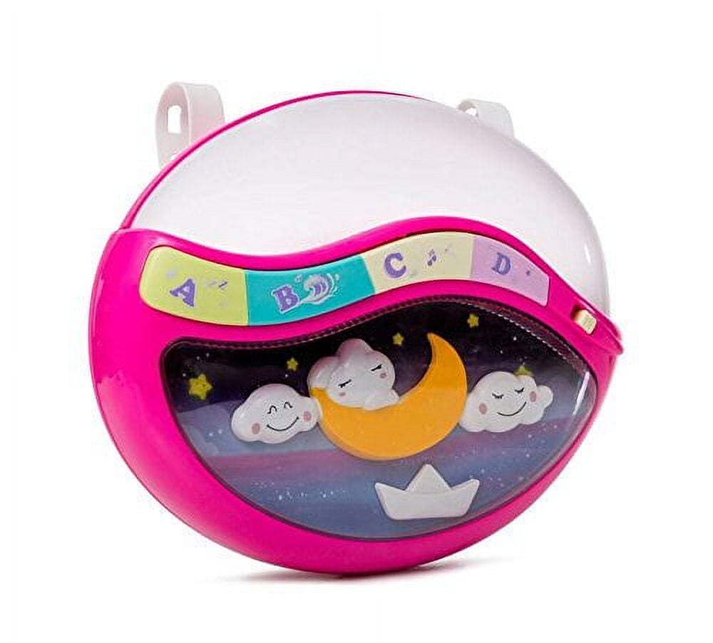 Play Baby Toys Magic Sleep Through The Night Soother Baby Crib Clip, In Pink