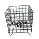 thumbnail image 1 of Soporte para cápsulas de café, cesta de almacenamiento de cápsulas de café, organizador compacto de hierro para estaciones de café, barra organizadora Negro, 1 of 9