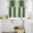 Forest green, variant on Forest Green Ombre Stripe Kitchen Curtains Sets for Windows 24 Inch Length, Farmhouse Simple Striped Rod Pocket Window Treatments Tier Curtains and Valances Set for Bedroom/Bathroom