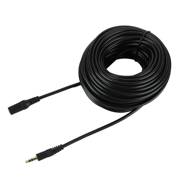 Qiilu Câble d'Extension Audio Mâle à Femelle 3.5mm Jack aux Cable pour Casque de Smartphone Stéréo, Câble d'Extension Audio, Câble Audio