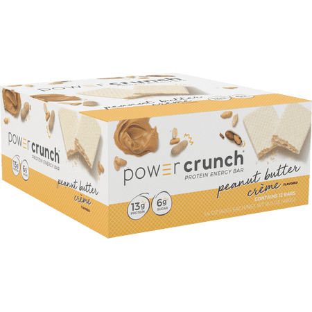 Power Crunch Original Peanut Butter Crème 12 count 1.4 oz bars