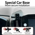 LUNQIN Car Phone Holder Mount for Subaru WRX 2022 2023 2024，Subaru