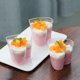 thumbnail image 4 of 50 vasos de plástico para postre, 150 ml, en forma de corazón, 4 of 4