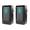 Black, variant on 2 Pack Home Air Purifiers With On Off Switches And Soft Blue Light Perfect For Small Room Bathrooms And Kitchens Gentle