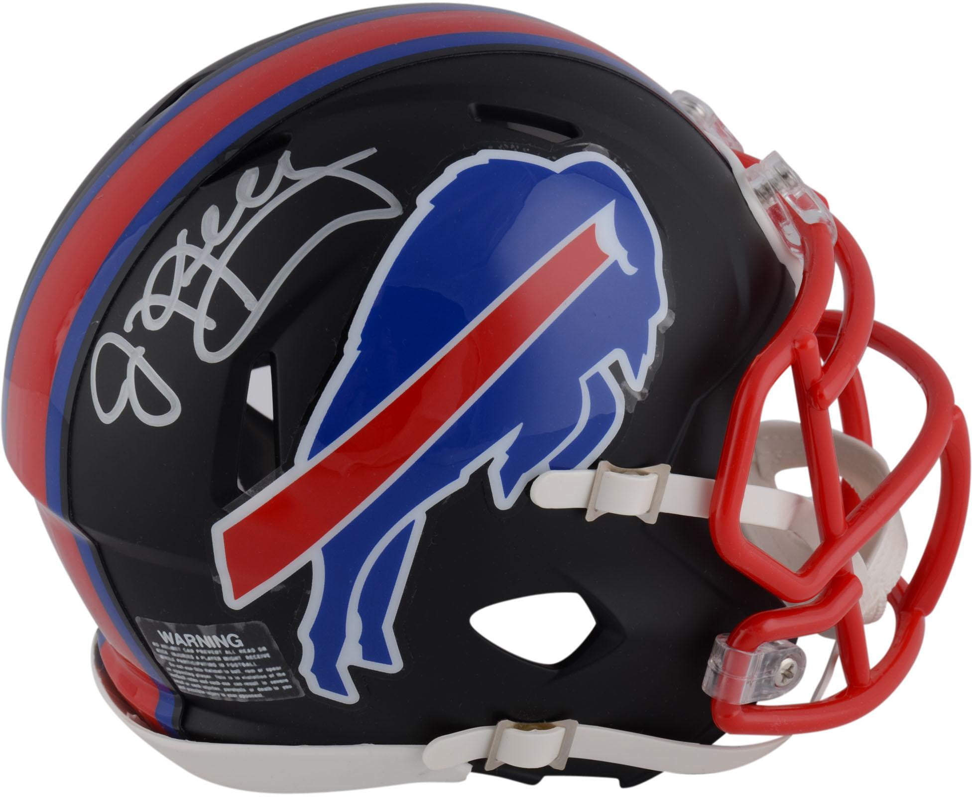 Jim Kelly Buffalo Bills Autographed Riddell Black Matte Alternate Speed